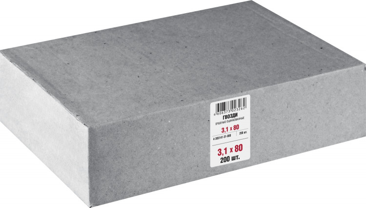 Гвозди ершеные ЗУБР 4-305141-31-080