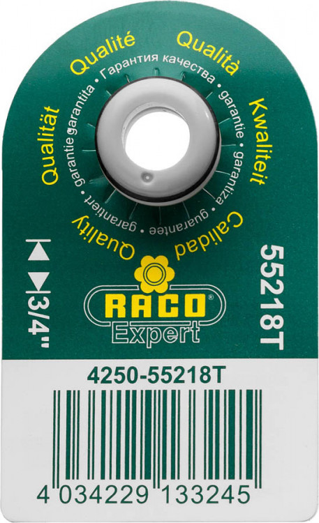 Адаптер Raco 4250-55218T применяется как переходник между соединителем и трубой с внутренней резьбой 3/4". Очень удобная