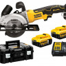 Аккумуляторная дисковая пила DeWALT DCS571P2