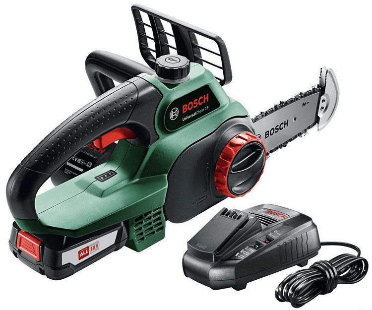 Аккумуляторная цепная пила BOSCH UniversalChain 18
