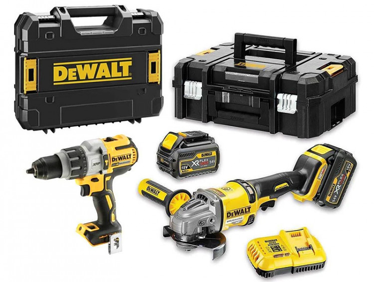 Набор аккумуляторного инструмента DeWALT DCK2055T2T