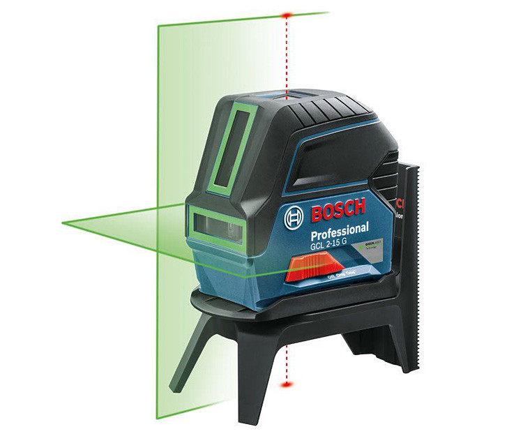 Линейный нивелир BOSCH GCL 2-15G + RM1 + кейс