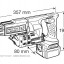 Аккумуляторный магазинный шуруповерт MAKITA BFR440RFE