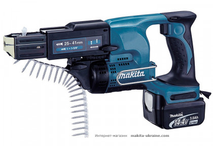 Аккумуляторный магазинный шуруповерт MAKITA BFR440RFE