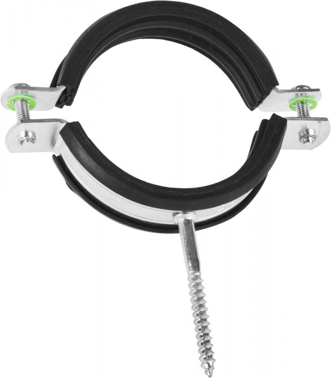 Хомут трубный оцинкованный ЗУБР 37854-73-82-1