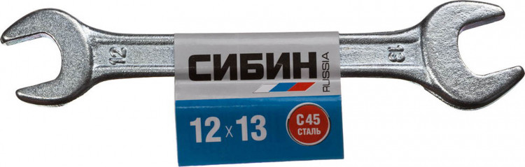 Рожковый ключ СИБИН 27014-12-13