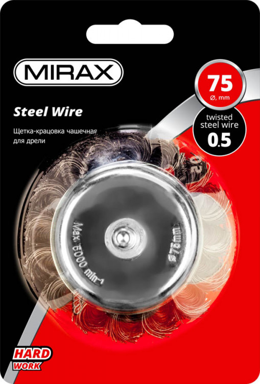 Щетка чашечная со шпилькой MIRAX 35148-075