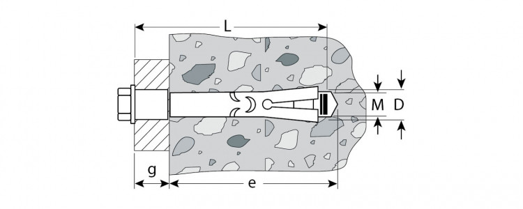 Анкерный болт ЗУБР 4-302312-16-110