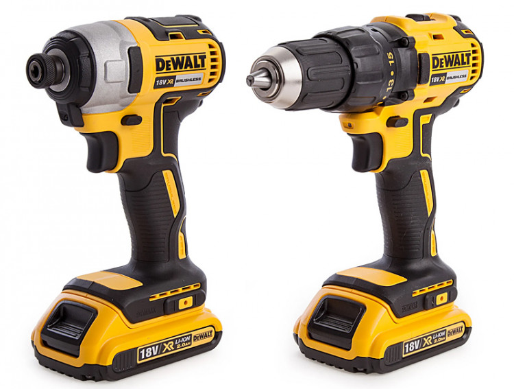 Набор аккумуляторного инструмента DeWALT DCK2059D2T