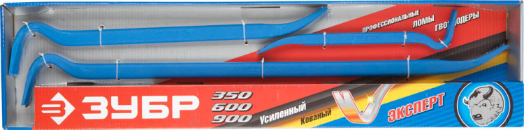 Набор усиленных ломов-гвоздодеров кованых ЗУБР 2167-H3
