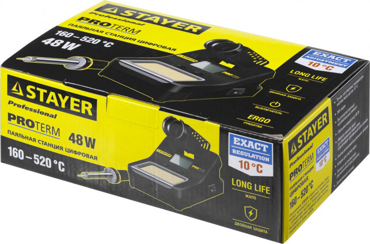 Паяльная станция STAYER 55370 применяется для паяльных работ