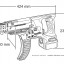 Аккумуляторный магазинный шуруповерт MAKITA BFR550RFE