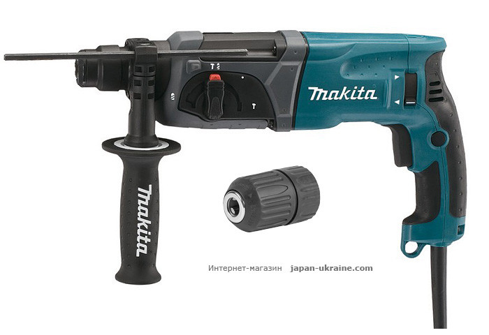Перфоратор MAKITA HR2470 + быстрозажимной патрон