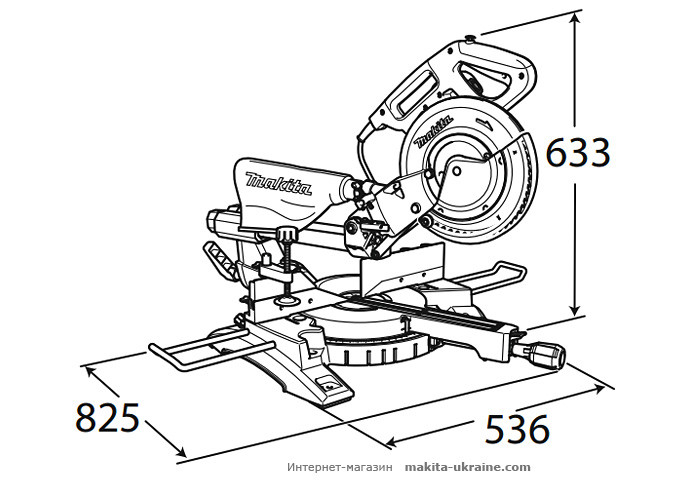 Торцовочная пила MAKITA LS1018L