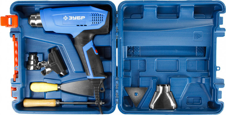 Фен строительный технический ЗУБР ФТ-П1800 К