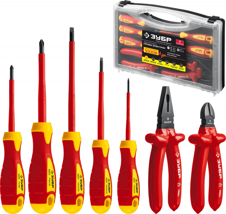 Набор губцевого инструмента ЗУБР 2214-H7_z01