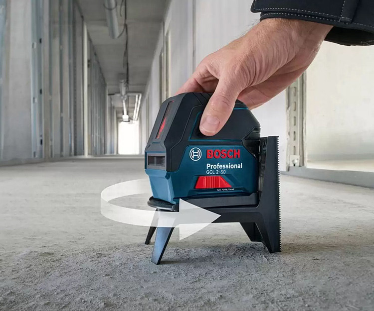 Линейный нивелир BOSCH GCL 2-50 + RM1 + BM3 + кейс