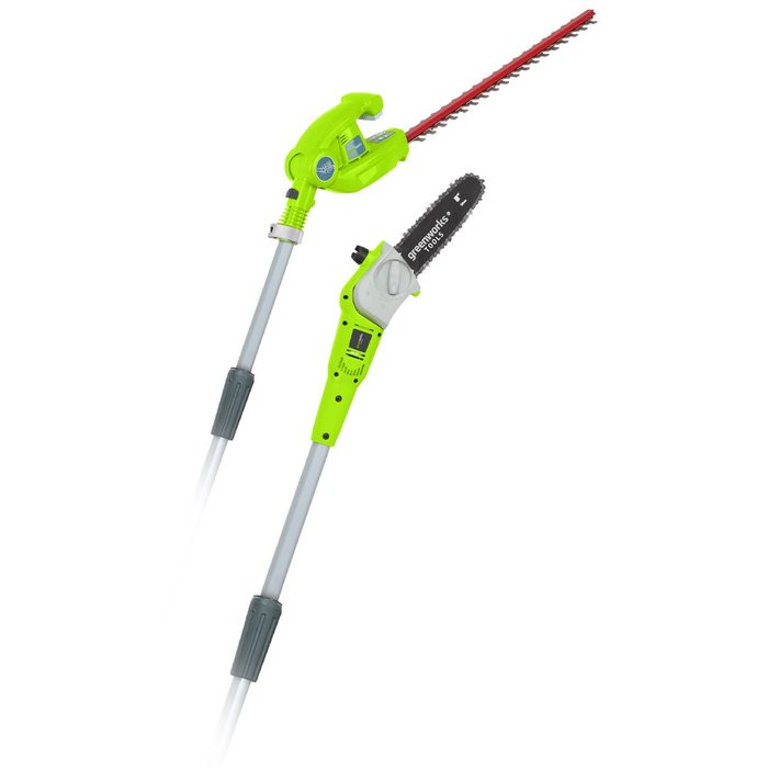 Высоторез-Кусторез аккумуляторный Greenworks 2 В 1  без АКБ и ЗУ