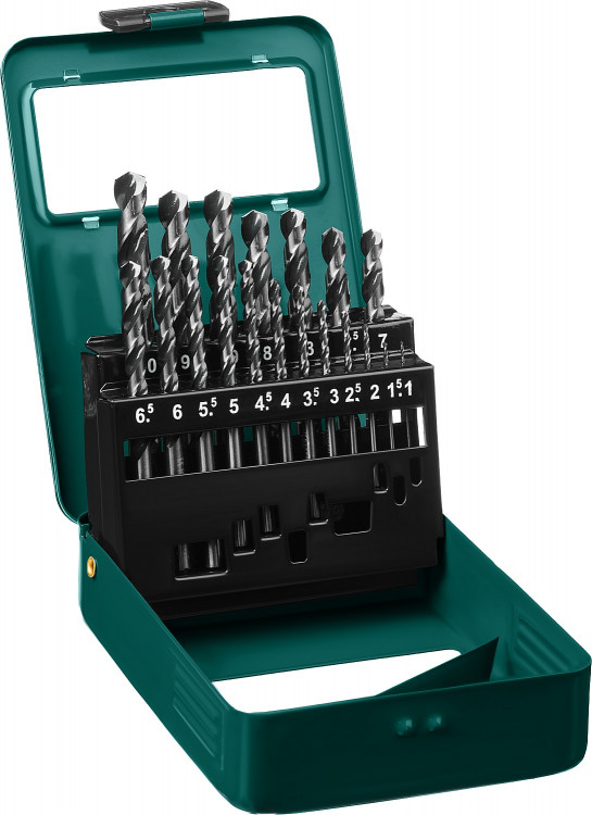 Набор сверл по металлу KRAFTOOL 29651-H19