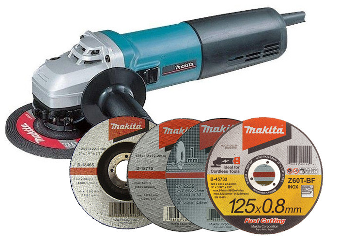 Болгарка MAKITA SET-9565CVR