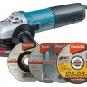 Болгарка MAKITA SET-9565CVR