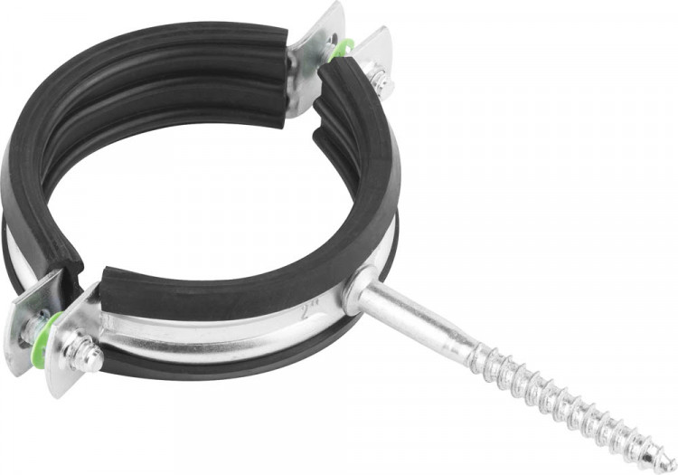 Хомут трубный оцинкованный ЗУБР 37854-58-63-40