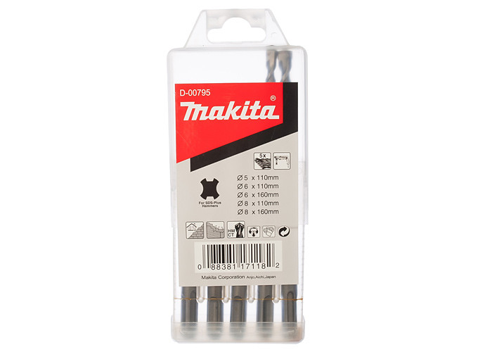 Набор буров SDS-plus MAKITA D-00795