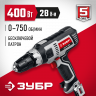 Дрель-шуруповерт сетевая ЗУБР ДШ-М1-400