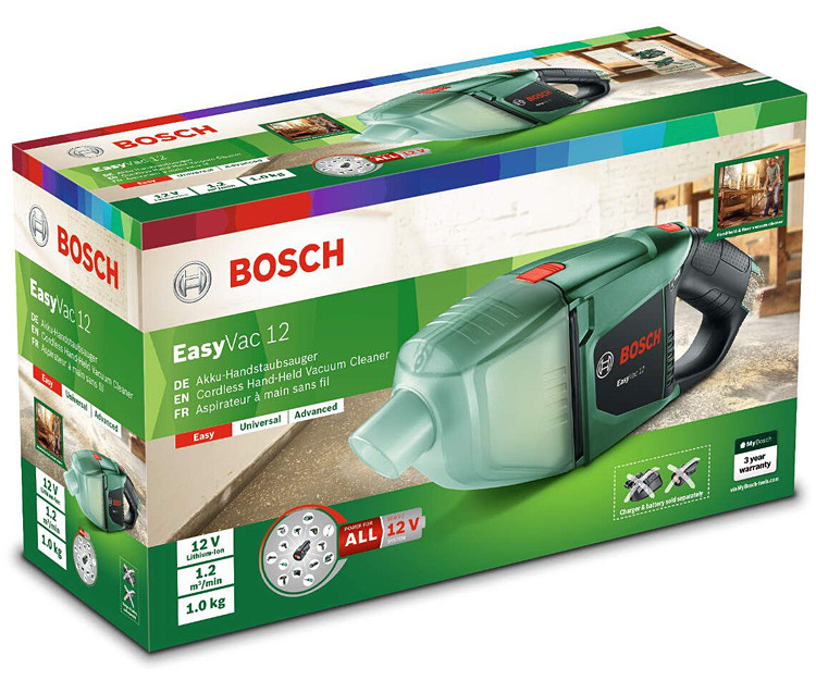 Аккумуляторный пылесос BOSCH EasyVac 12