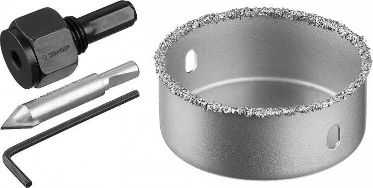 Буровая коронка-чашка с твердосплавным напылением ЗУБР 33360-067_z01