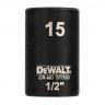 Головка торцевая ударная короткая IMPACT DeWALT DT7533