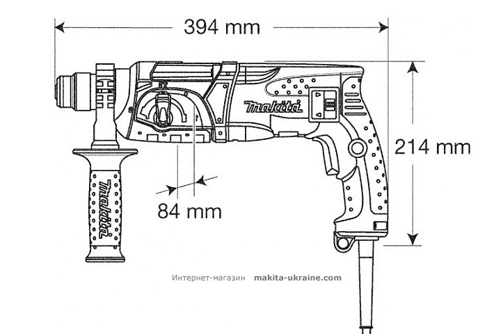 Перфоратор MAKITA HR2470T