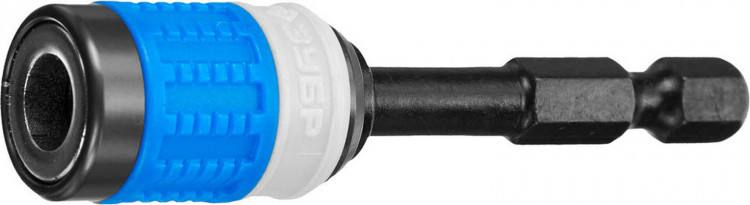 Профессиональные адапторы для ударных бит 26815-60 - надежный инструмент для ударных шуруповертов. Торсионная зона предохраняет наконечник биты от разрушения. Применяется совместно с ручным и механизированным инструментом.