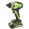 Винтоверт ударный аккумуляторный Greenworks GD24ID3, 24V, без АКБ и ЗУ
