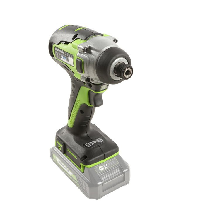 Винтоверт ударный аккумуляторный Greenworks GD24ID3, 24V, без АКБ и ЗУ