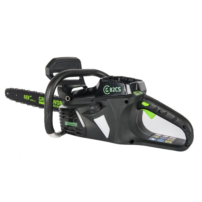 Цепная пила аккумуляторная Greenworks GС82CSK5, 82V, с 1хАКБ 5 А.ч. и ЗУ