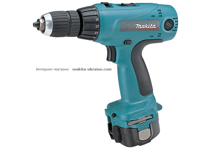 Аккумуляторная дрель-шуруповерт MAKITA 6347DWDE
