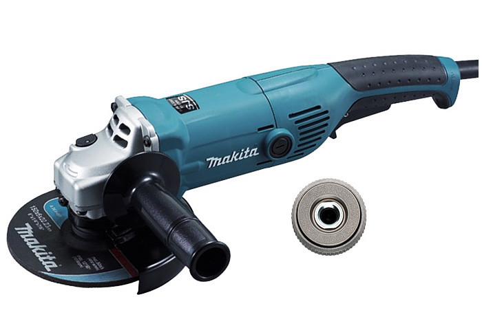 Болгарка (УШМ) MAKITA GA6021 + быстрозажимная гайка