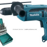 Ударная дрель MAKITA HP1641KX2