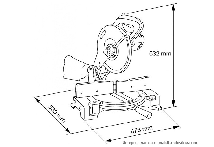 Торцовочная пила MAKITA LS1040