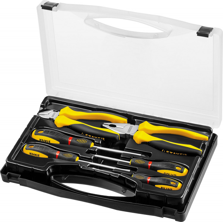 Набор слесарно-монтажного инструмента STAYER 2202-H6