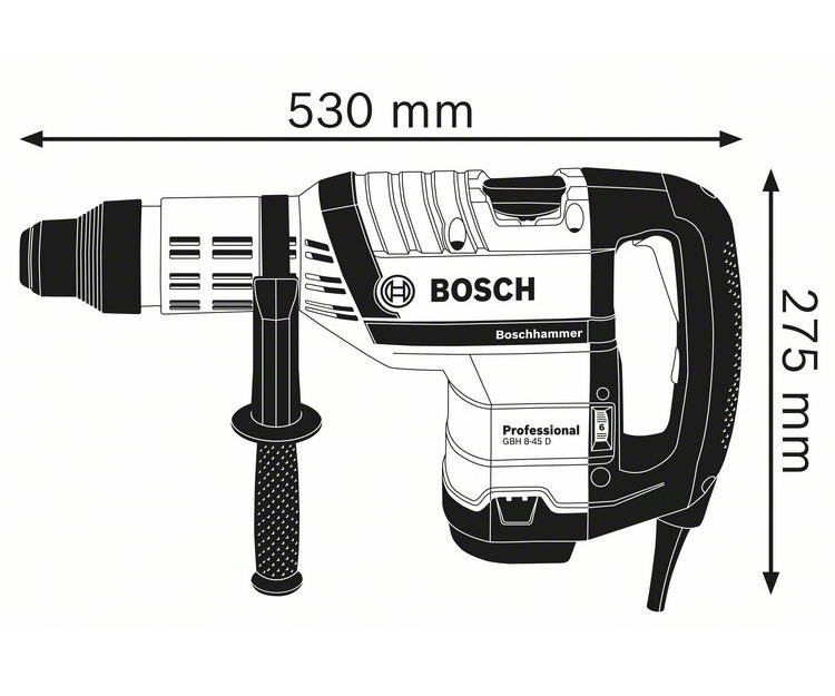 Перфоратор BOSCH GBH 8-45 D
