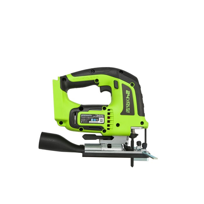 Лобзик аккумуляторный GreenWorks GD24JS, 24V, без АКБ и ЗУ