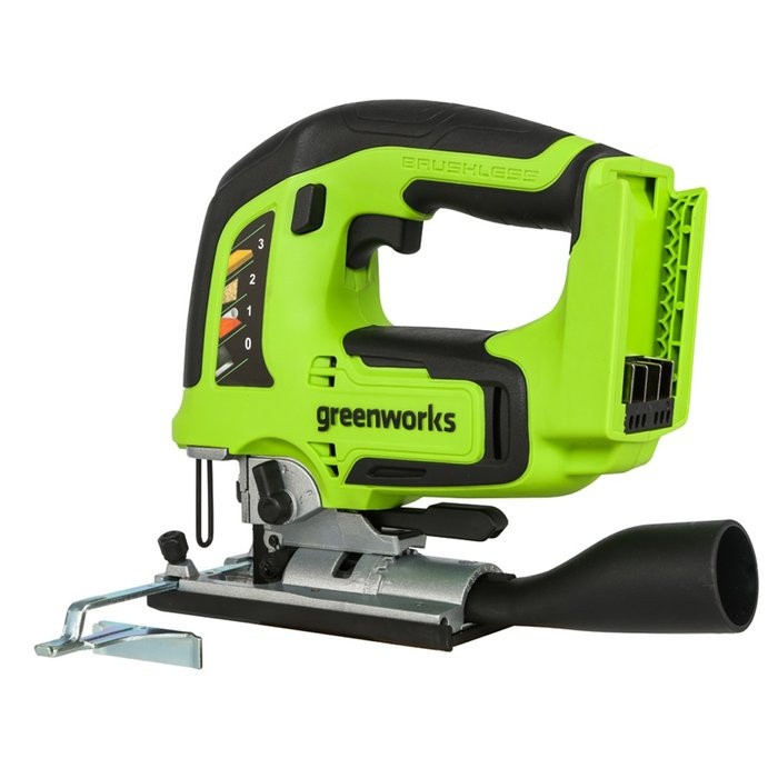 Лобзик аккумуляторный GreenWorks GD24JS, 24V, без АКБ и ЗУ