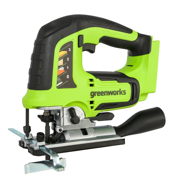 Лобзик аккумуляторный GreenWorks GD24JS, 24V, без АКБ и ЗУ