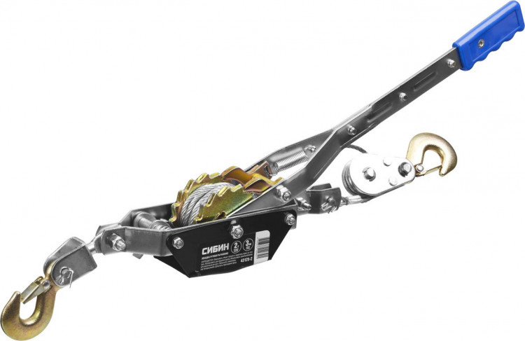 Лебедка ручная рычажная СИБИН 43125-2