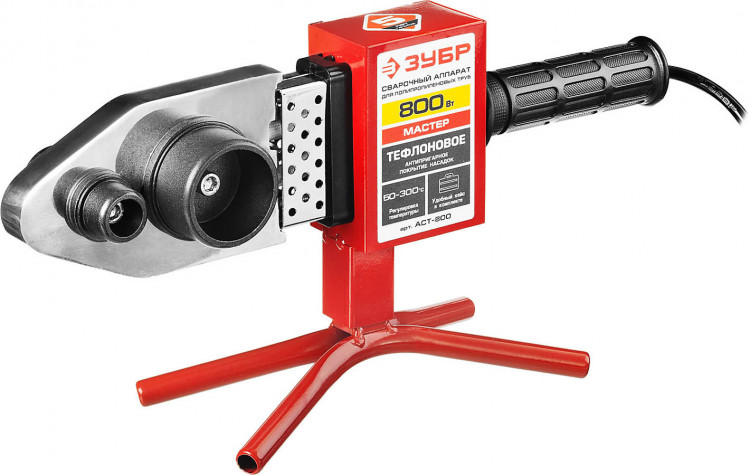 Сварочный аппарат для полипропиленных труб ЗУБР АСТ-800