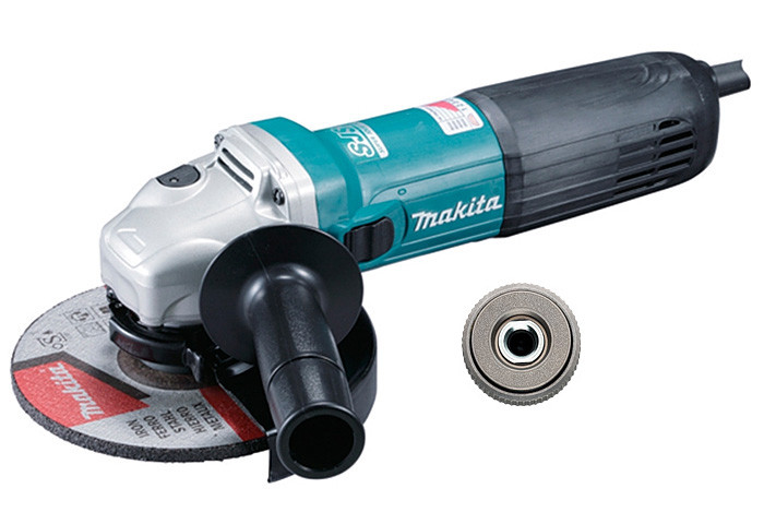 Болгарка (УШМ) MAKITA GA6040C + быстрозажимная гайка