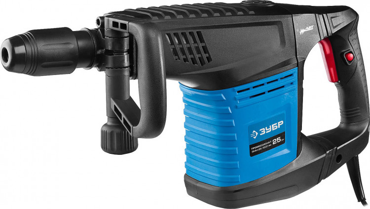 Отбойный молоток электрический SDS-Max ЗУБР ЗММ-25-1500 ЭВК