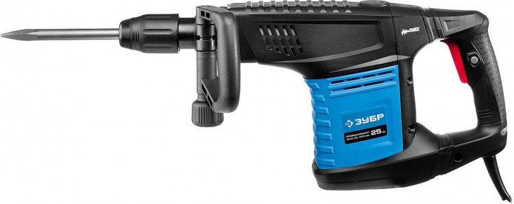 Отбойный молоток электрический SDS-Max ЗУБР ЗММ-25-1500 ЭВК